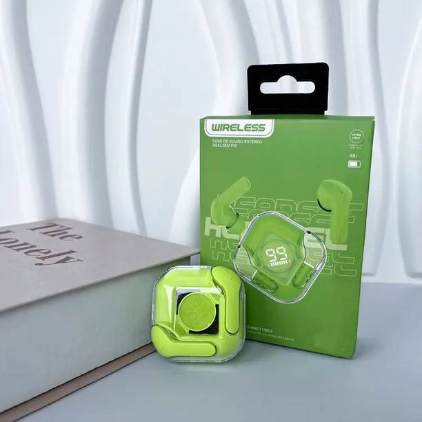 Chaebol New Truebuds-X80 Premium High Bass & ENC, Playtime 60H Music Earbuds Bluetooth Gaming