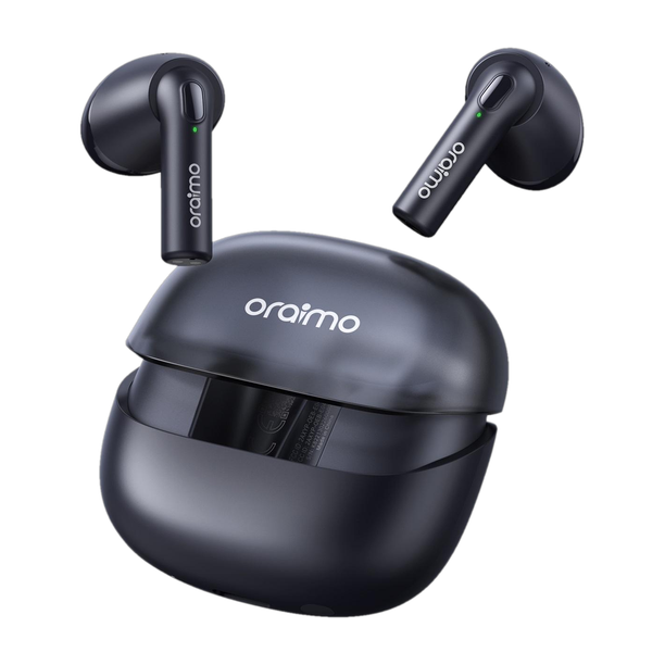 ORAIMO Riff 2 TWS Earbuds with ENC Quad Mic,30Hr Playtime,,Custom EQ Modes,IPX4,BT 5.3 Bluetooth