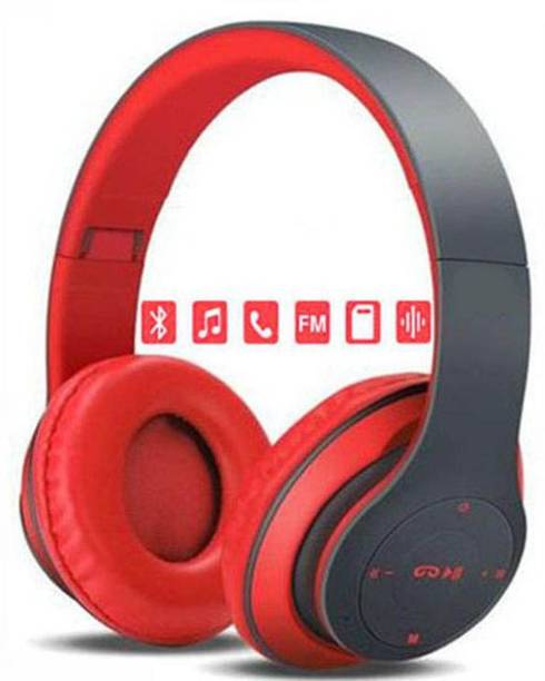 BUFONA Wired & Wireless Foldable Sports B47 Gaming Headphone Multifunction Earphones Bluetooth
