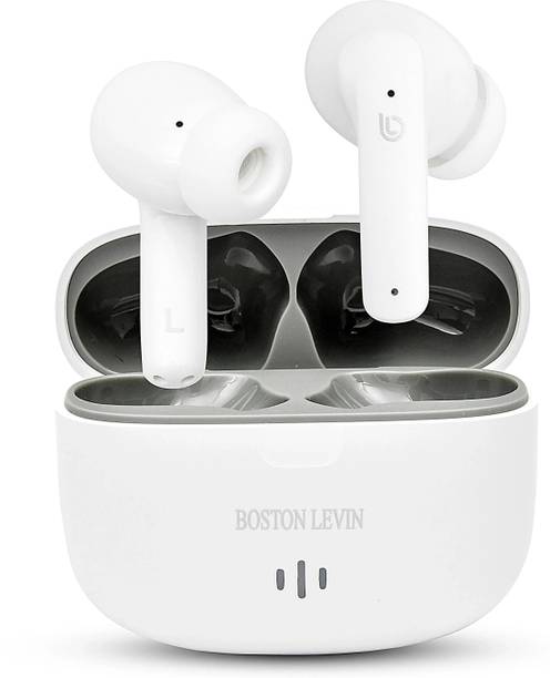 Boston Levin Buds Pro 2.1 TWS, 13mm Driver, ENC Mic, 32H, BT5.3, 50ms, IPX5, Type-C White Bluetooth