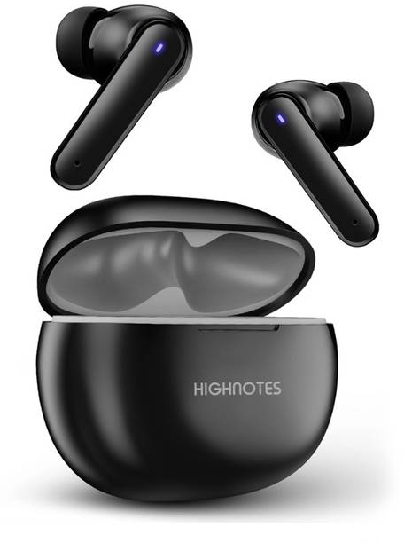हिघ्नोट्स Airdoze Quad Mic Auto ENC, 13mm Drivers, 120Hr Backup, Made in India, 5.3v हेडसेट