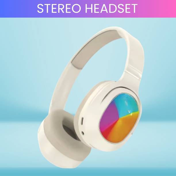 SACRO RGB Wireless Gaming Headset With Active Noise Cancellation, Foldable DesignQC379 Bluetooth