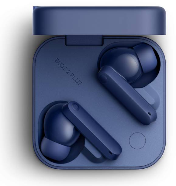 CMF by Nothing Buds 2 Plus with 50dB Hybrid ANC| Hi-Res + LDAC| Spatial Audio| 6HD Mic| 61.5Hrs Bluetooth (Blue, In the Ear)
