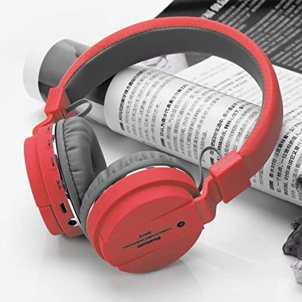 Worricow On Ear Headphone with 3.5mm ,Built-in Microphone for Calling, 1.5 Meter Cable Bluetooth Gaming