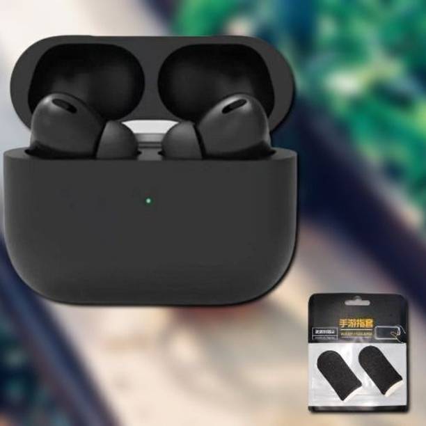 AWD BLACK AERIPODS Pro 25H Play Type-C Fas Charge ANC,12 Bluetooth