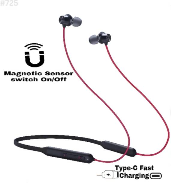 AIZINA Neckband Wireless Earphones 65 Hours Bluetooth Headset Playtime_FH Bluetooth & Wired