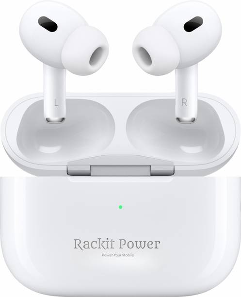 Rackit Power Pods Upto 50 Hours Playtime Fast Charging Dual Pairing Earbuds Bluetooth