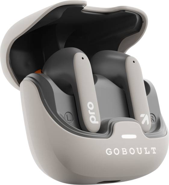 GOBOULT (previously Boult) Z40 Pro with 100H Battery, 4 Mic ENC, Rubber Grip Design,5.3v Bluetooth