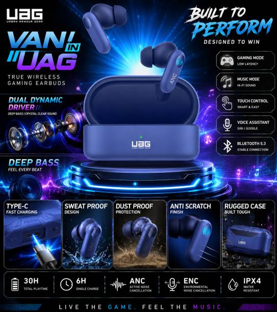 uag urbn armour gear UAG Buds 2R Premium TWS Earbuds | Bluetooth 5.3 Bluetooth