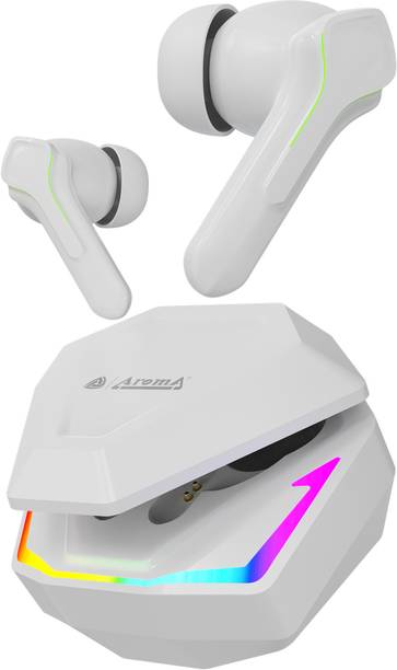 Aroma NB138 Bound Pro Upto 60Hr Playtime*Dual Paring, BT V5.3 Fast Charging Heavy Bass Bluetooth