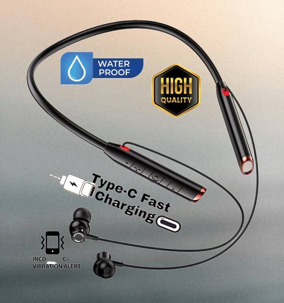 GEMFLY Vibration Alert, 48 Hours Playtime, ENC, HD Sound Quality & Stereo Bass 0E36 Bluetooth