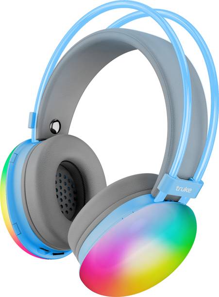 truke BTG Thunder with 40mm Titanium Driver,70H Battery,Detachable Mic,Dual Pairing Bluetooth Gaming