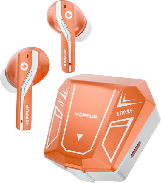 HOPPUP STRYKE S2 Gaming Earbuds with 35MS Low Latency, 13MM DRIVERS & 60H PlayTime Bluetooth Gaming