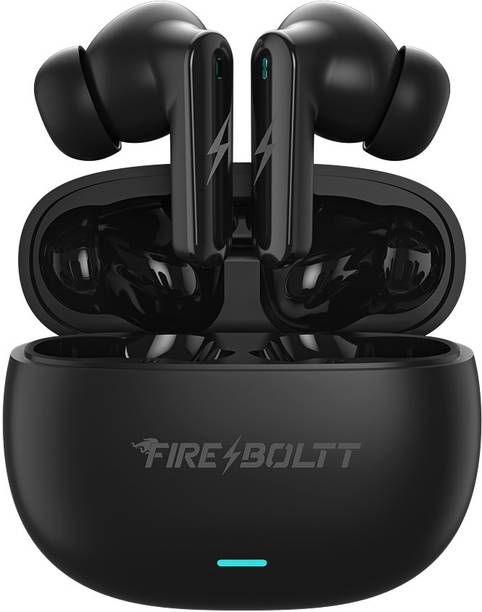 Fire-Boltt Aura TWS Earbuds with 40 Hours Playback, Quad Mic ENC & 40ms Game Mode BT V 5.3 Bluetooth