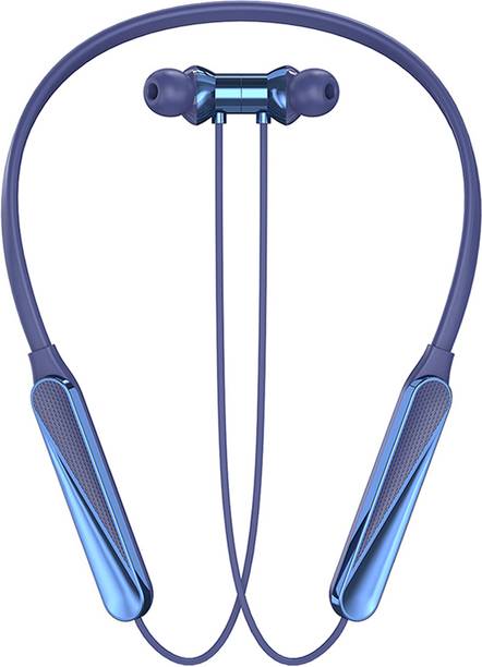 Aurabit Dynamic Bluetooth Neckband Earphones with ENC, Magnetic Earbuds, Deep Bass-13 Bluetooth Gaming