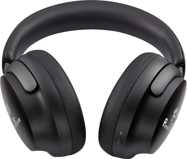 PunnkFunnk Bass Pulse Bluetooth 5.3 Wireless Over-Ear H...