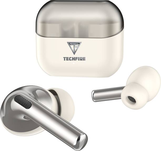TECHFIRE SPACE 360 TWS Earbuds Headphones high bass with 40 HRS Playtime Bluetooth