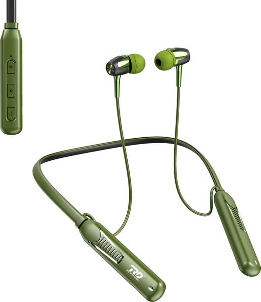 RD E-100 In Ear Neckband with HD 13mm Drivers, IPX4, 36 Hours Play Time, V5.0 Bluetooth