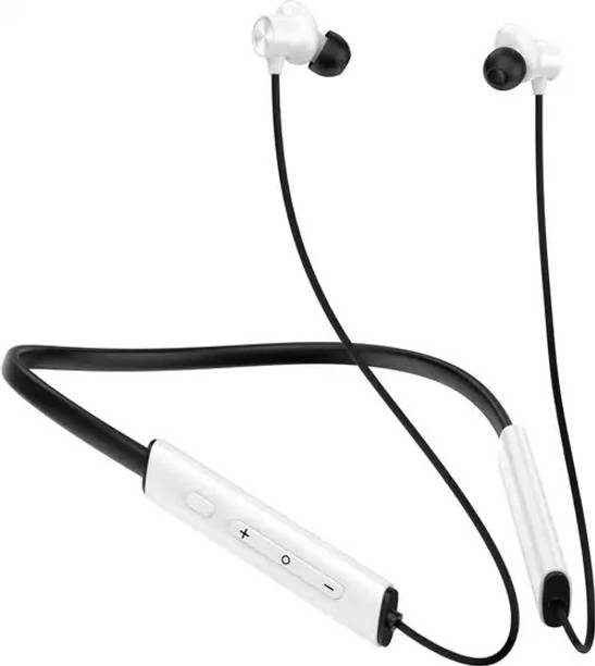 Enacfire Z3- bluetooth wireless neckband 40hour battery backup nice look Bluetooth