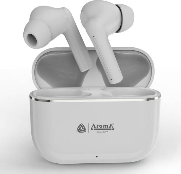 Aroma NB140 Galaxy 50 Hours* Playtime, Deep Bass, Fast Charging True Wireless Earbuds Bluetooth Headset
