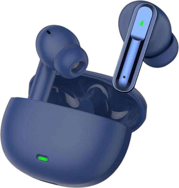 JAZX CR-ATON with ENC, 52 Hrs Playback, 11.2mm Drivers, Rich Bass, Fast Charging Bluetooth