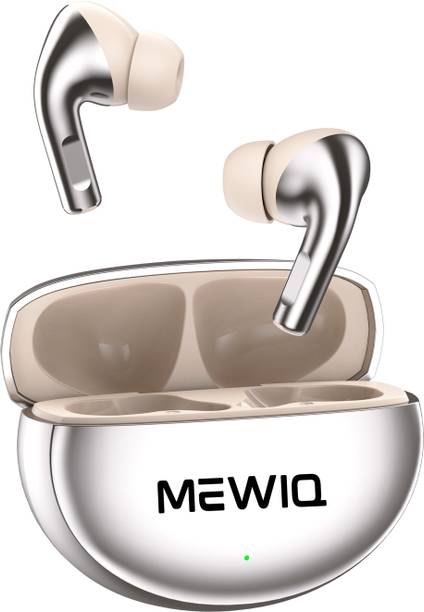 Mewiq Nord Buds 4 with AI ENC, 12.4mm Driver, 52hr Playback, IP55 & 45ms Low Latency-4 Bluetooth