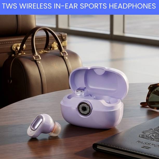 YAROH Wireless TWS Earbuds With ENC Noise Cancellation Technology & Hi-Fi AudioVU399 Bluetooth