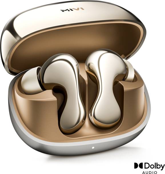 Mivi Superpods Immersio, 60Hrs PT, Dolby Audio, Quad Mic, 3D HD Audio, Fast Chg 5.4v Bluetooth