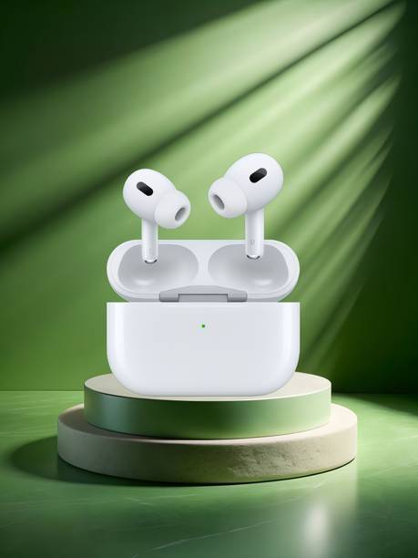 BeatFlow Airpodx pro 2 BF130 Berry 12Hr Playtime* Fast Charging, Heavy Bass USB-C Bluetooth