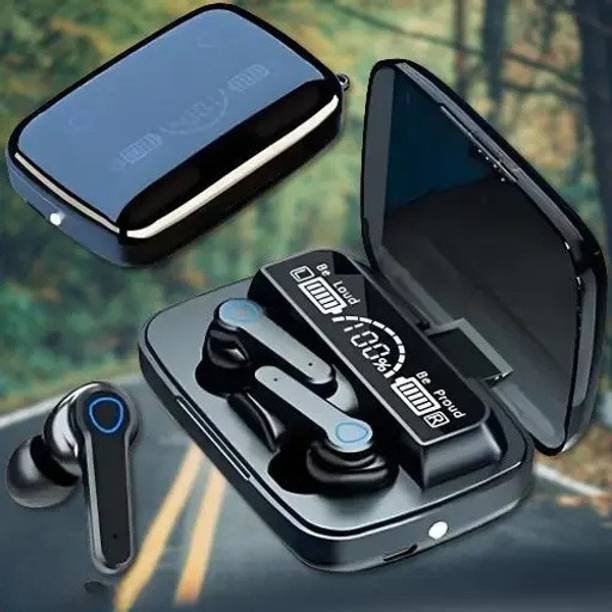 Seashot M19 TWS Bluetooth 5.0 Wireless In Ear Earbuds Touch Waterproof LED Bluetooth