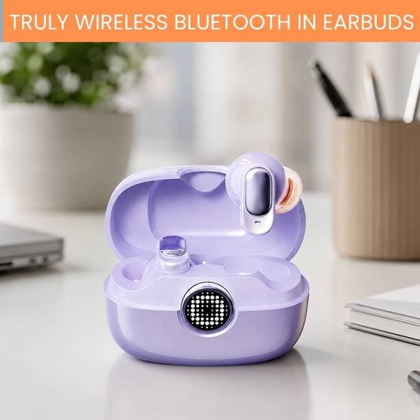 YAROH Wireless TWS Earbuds With ENC Noise Cancellation Technology & Hi-Fi AudioXU147 Bluetooth