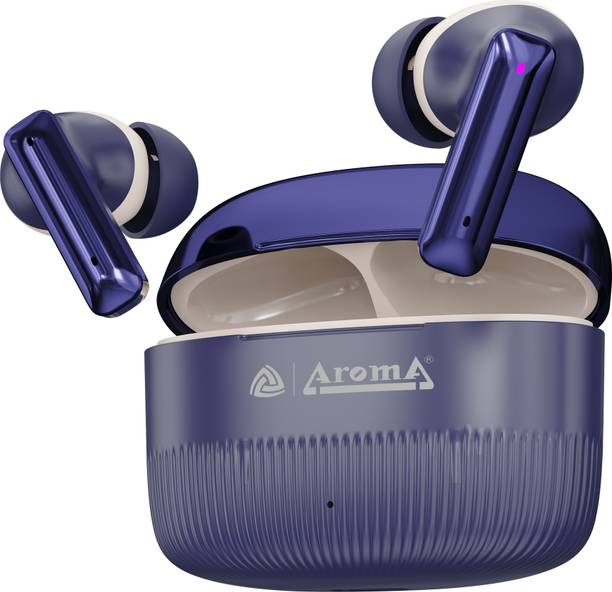 Aroma TWS30 Upto 50Hr Playtime*, Dual Paring, BT V5.3, Fast Charging, Heavy Bass Bluetooth