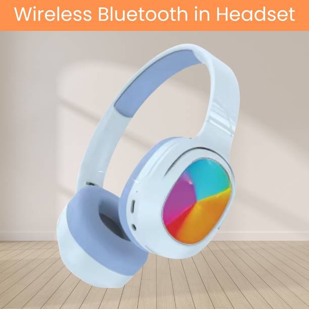 SACRO RGB Wireless Gaming Headset With Active Noise Cancellation, Foldable DesignQZ137 Bluetooth