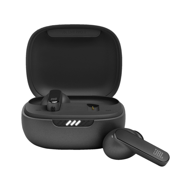 JBL Live Pro 2, Active Adaptive Noise Cancellation, 40Hr Playtime, 6 Mics, Deep Bass Bluetooth Gaming
