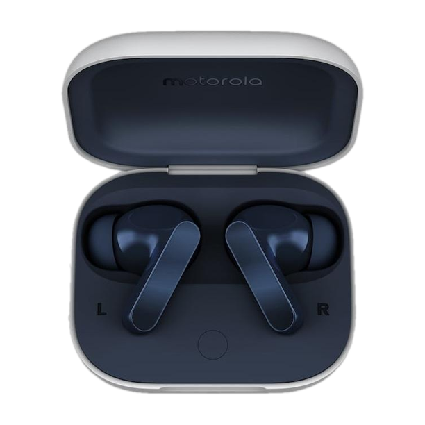 moto buds with Hi-Res Audio, Large 12.4mm driver, 42 hrs playback & IPx4 rating Bluetooth