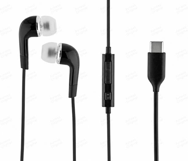 AYNEXS ORIGINAL for Sa-msung Type-C Wired Earphones with Mic, AKG Tuned Sound, In-Ear Design Wired