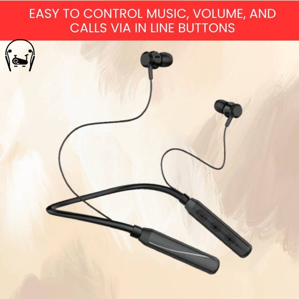 Clairbell Coco Neckband Bluetooth Headphone With 3D Stereo Sound & Fast ChargingS333 Bluetooth