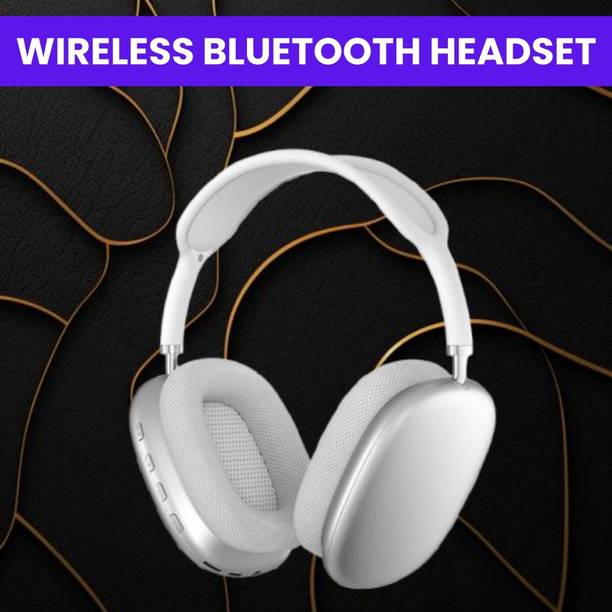 fronz P9 Wireless (Portable Bluetooth Headphone) Over Ear Headphone Crystal SoundI286 Bluetooth