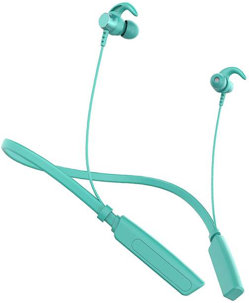 IZWI Bluetooth Neckband, 35hrs Playtime, Fast Charging, Dual Pairing Water Resistance Bluetooth