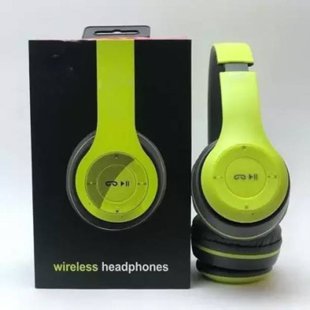 Techpunch COMFORTABLE EAR PADS WIRELESS HEADPHONE WITH AUX SUPPORT COMPATIBLE DEVICE. Bluetooth & Wired