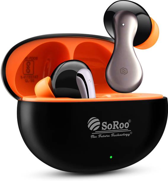 Soroo Future Vibepods with 13mm Driver, 42hrs Playback, AI ENC, Dual Mic Bluetooth