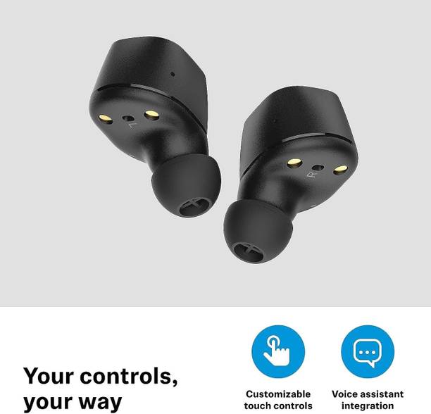 Sennheiser CX True Wireless in Ear Earbuds Bluetooth Headset  (Black, True Wireless)