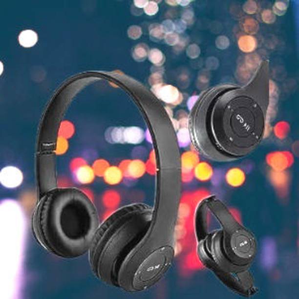 FRONY SA-968 P47 Headset Super Extra Bass Bluetooth Headset (Furious On the Ear) Bluetooth