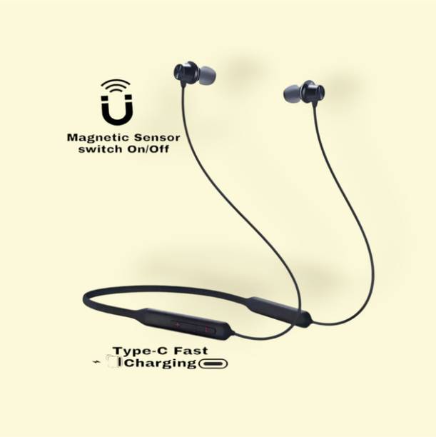 house of common Endurance Pro Neckband - Long-Lasting, Enhanced Bass, Comfort Fit_64 Bluetooth & Wired