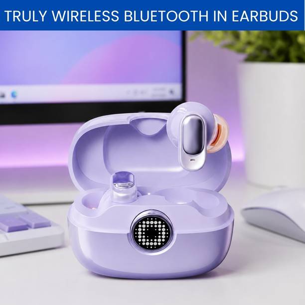 SYARA Wireless TWS Earbuds With ENC Noise Cancellation Technology & Hi-Fi Audio TB490 Bluetooth