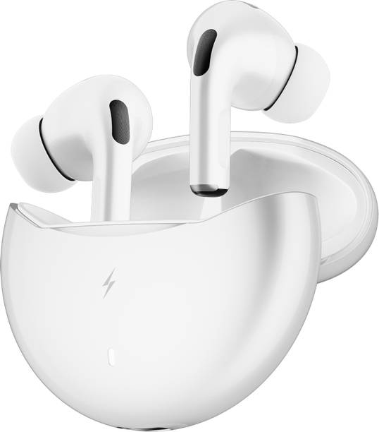 Fire-Boltt Aero TWS Earbuds, Custom EQ Profiles, 50H Battery, Quad Mic ENC, BT 5.4 13mm Bluetooth