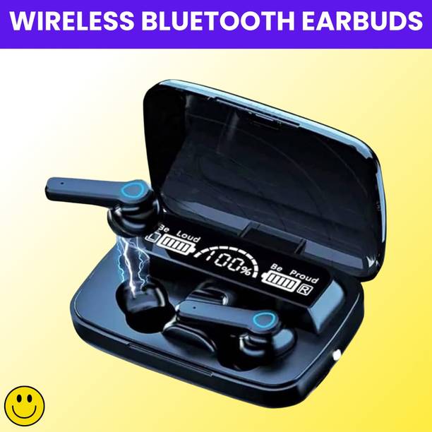Clairbell M19 Bluetooth Wireless Earbuds Large Dual LED Display With High Stereo SoundO4 Bluetooth