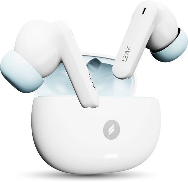 Leaf Buds X334True Wireless, AI SOUND App, 50H Playtime, 10mm Driver, IPX4, BT v5.4 Bluetooth