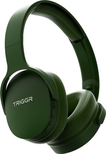 TRIGGR Trinity 2 with Dual Pairing, ENC, Fast Charge, 50H Battery, Rubber Finish, v5.3 Bluetooth