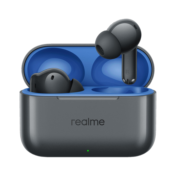 realme Buds T200 Hi-Res with 32dB ANC,12.4mm driver Quad Mic,50 Hrs Playback,BT5.4,IP55 Bluetooth